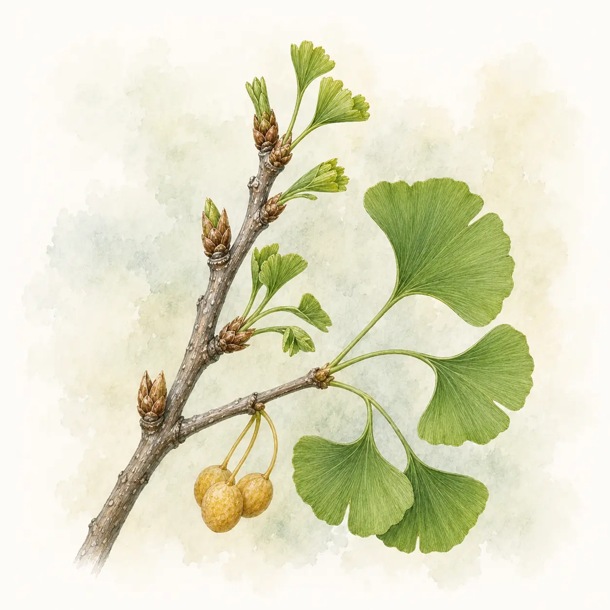 Гемоекстракт от гинко билоба – свежи пъпки на Ginkgo biloba L.